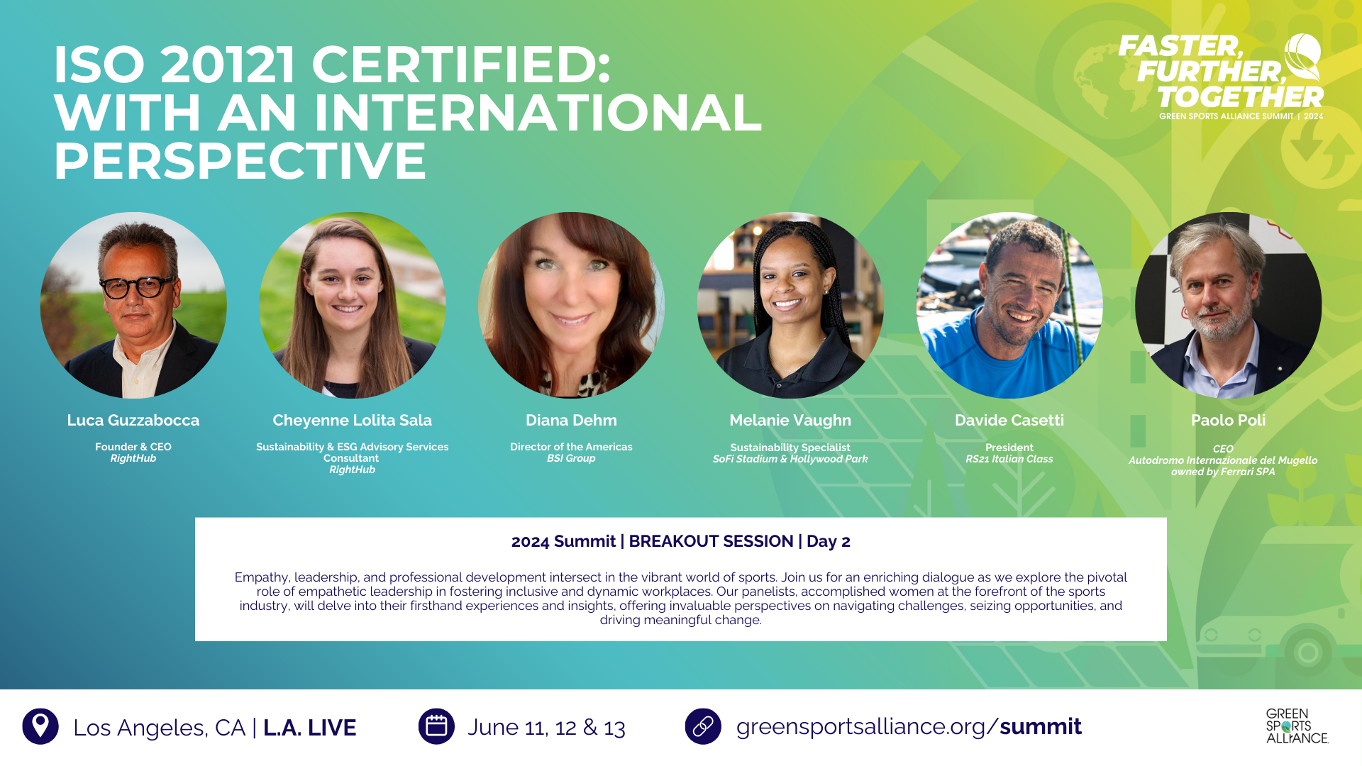 2024 Summit. Breakout Session. Day 2